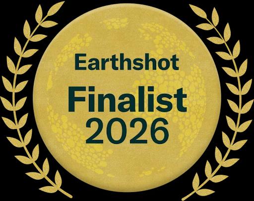 Earthshot Prize Finalist 2026 badge